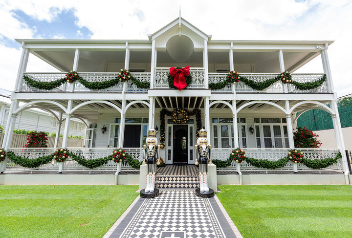 Brisbane bus christmas decorations