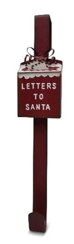 Wreath Hanger Red Mailbox 36cm - Christmas Decorations Brisbane