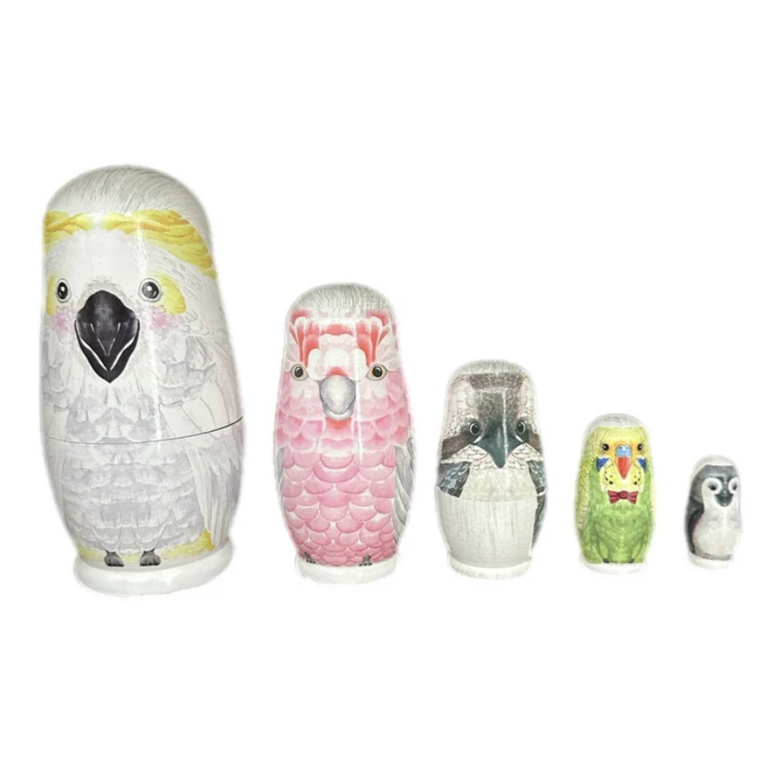 Russian Dolls Aussie Birds 20cm