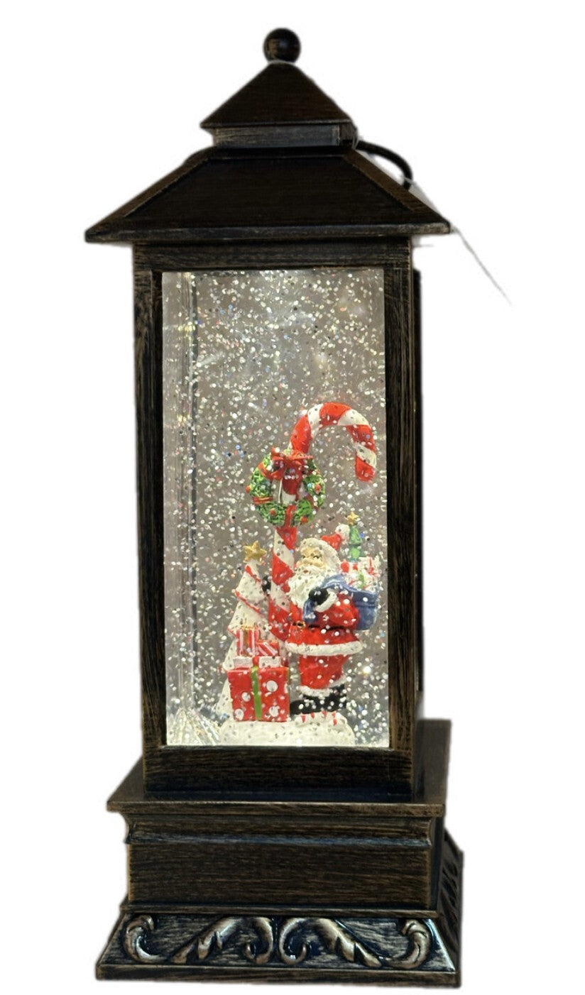 Lantern Santa 27cm
