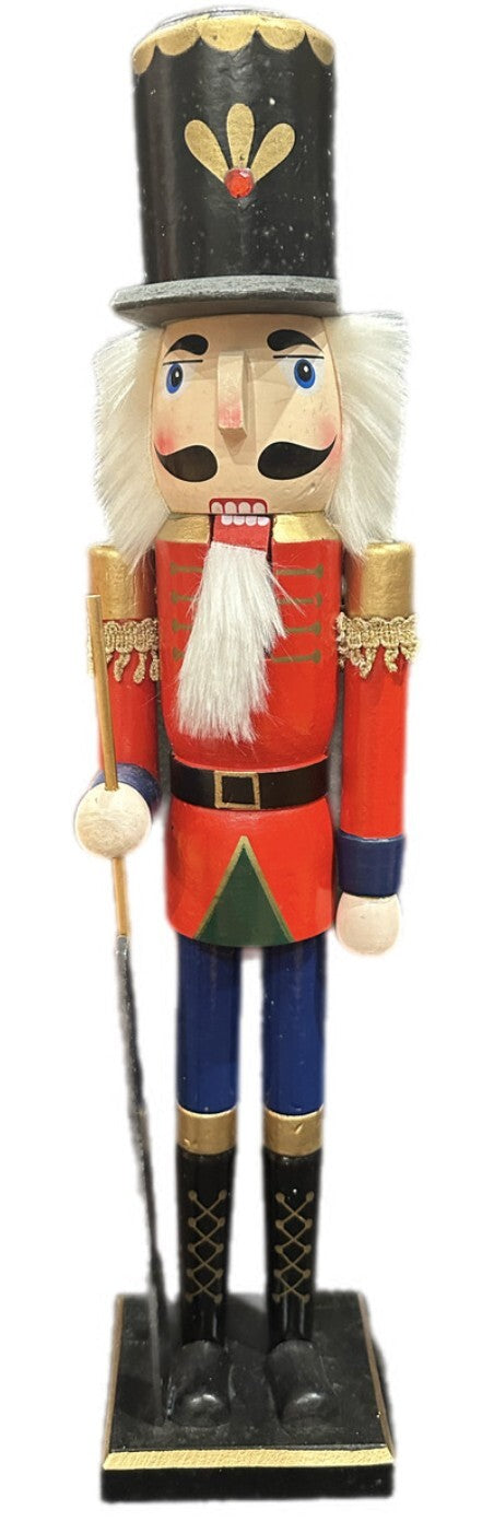 Nutcracker Blue/Red with Rifle 60cm