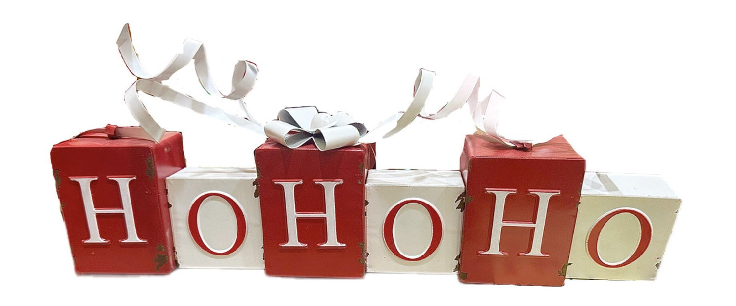 HoHoHo Tin Set 40cm