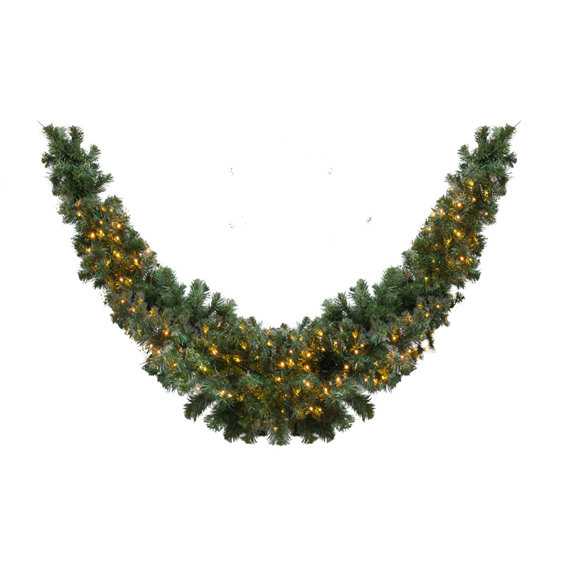 Garland Swag Pre-Lit 2.4m