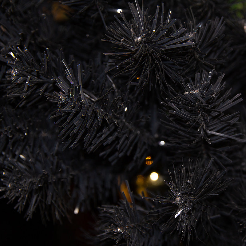 Wreath Black Shiny 70cm