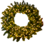 Wreath Pine Pre-Lit 1.5m - Christmas Decorations Brisbane