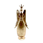 Gold angel table ornament, holding wand with star tip