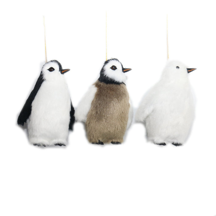 Penguin Hanging Assorted 12cm