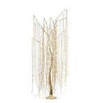 Willow Tree Silver w/ Warm Lights 180cm - Christmas Decorations Brisbane