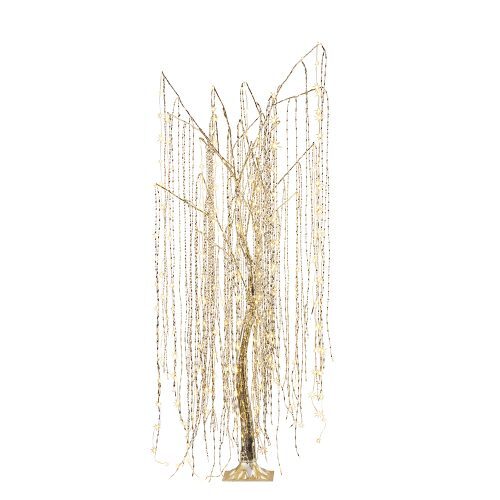 Willow Tree Silver w/ Warm Lights 180cm - Christmas Decorations Brisbane