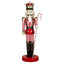 Nutcracker Red King Candy Cane Left Hand 200cm