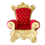 Santa Throne Red