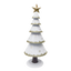 Snowy Tree Standing Decoration 34cm