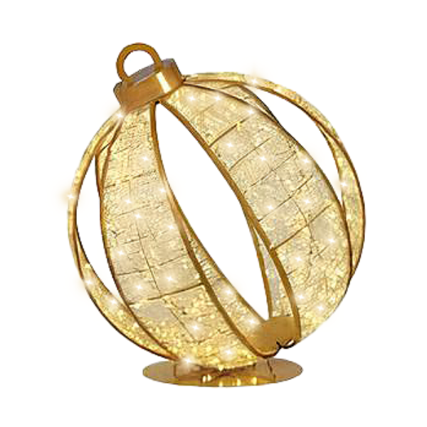Bauble 3D Outdoor Light 210cm - Christmas Decorations Brisbane