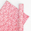 Wrapping Paper Bows Pink