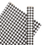Wrapping Paper Harlequin Black/White 60cm x 10m