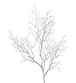 Pick Coral Branch Silver 78cm - Christmas Decorations Brisbane