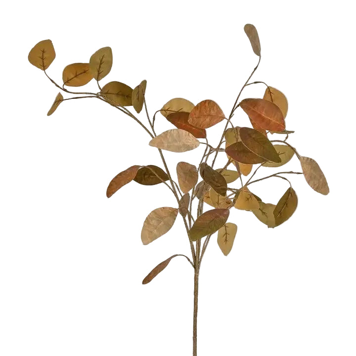 Spray Eucalyptus Autumn 87cm - Christmas Decorations Brisbane