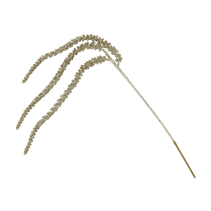 Spray Beaded Gold 50cm - Christmas Decorations Brisbane