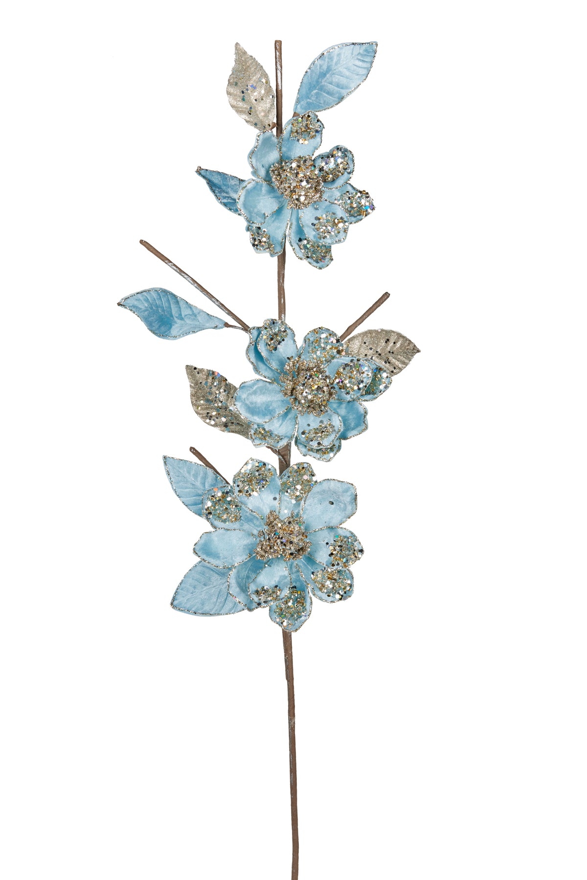 Spray Triple Magnolia Blue 91cm