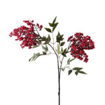 Spray Red Berry Pepper 60cm - Christmas Decorations Brisbane