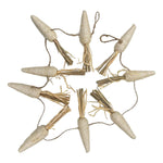 Garland Carrot Ivory 140cm - Christmas Decorations Brisbane