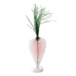 Carrot Brush Pink 40cm - Christmas Decorations Brisbane