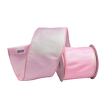 Ribbon Pink Satin 100mm - Christmas Decorations Brisbane