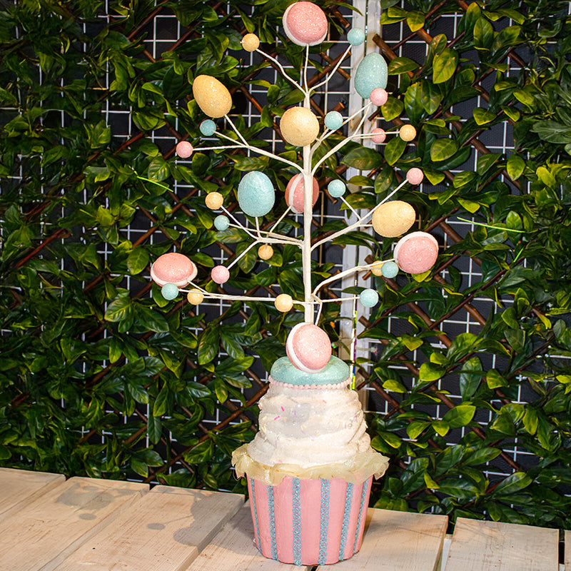Cupcake Macaron Tree 72cm - Christmas Decorations Brisbane