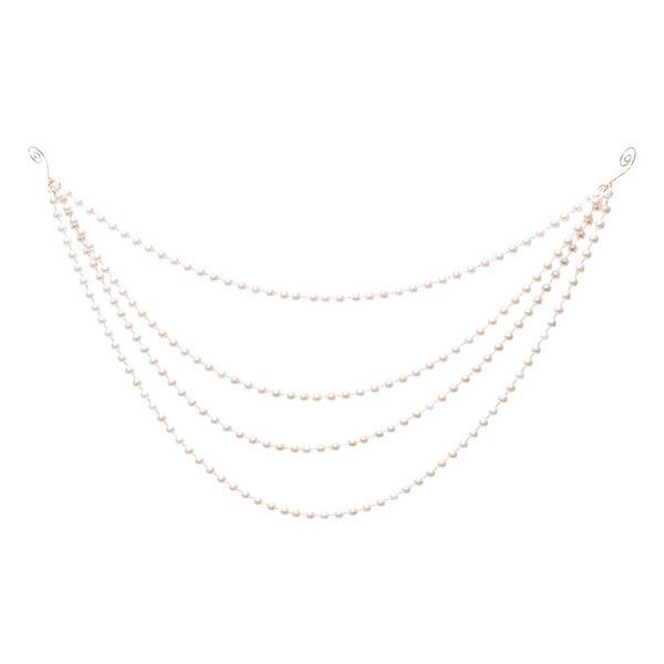 Four strand garland of pearls