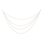Four strand garland of pearls