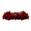 Double Candle Holder Red