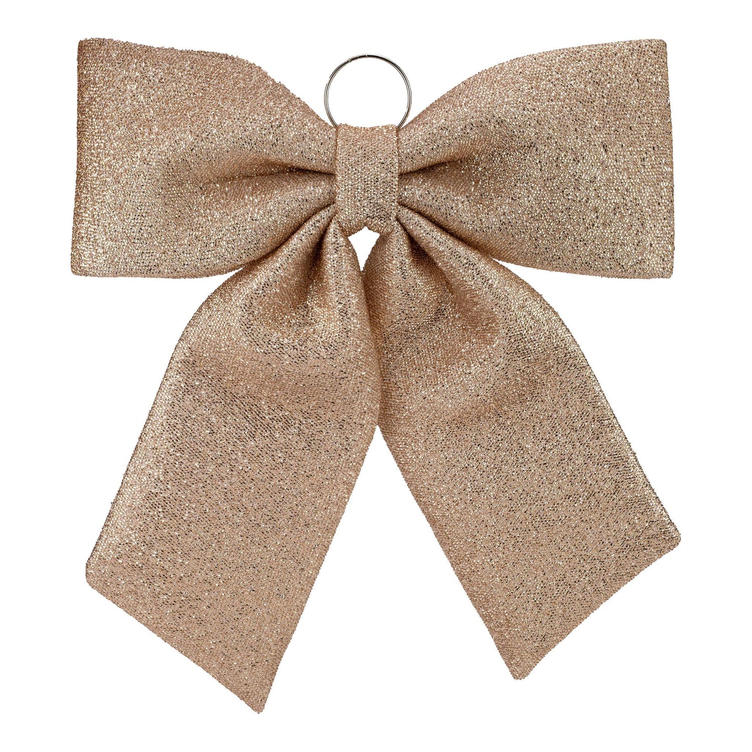 Glitter Bow Gold 52cm