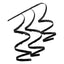 Curl Spray Black 45cm - Christmas Decorations Brisbane
