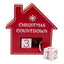 House Countdown Red 15cm