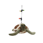 Green Turtle Wrapped in Lights Hanging Decoration  11cm - Christmas Decorations Brisbane