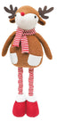 Reindeer plush with extendable legs