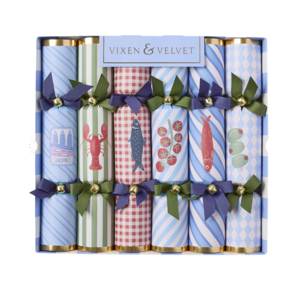 Cucina Italian Crackers 6 pack - Christmas Decorations Brisbane