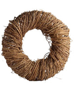 Wreath Natural Stick 50cm - Christmas Decorations Brisbane