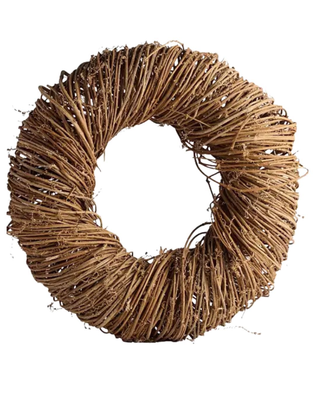 Wreath Natural Stick 50cm - Christmas Decorations Brisbane