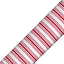 Wrapping Paper Rustic Strip Red/White 76cm x 2.5m