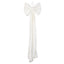 Bow Tree Topper Long Tail White 90cm
