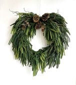 Wreath Real Touch Pinecones