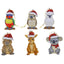 Six Assorted Australian Animals 10cm - Christmas Decorations Brisbane