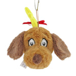 Grinch Max Plush Head Hanging 10cm - Christmas Decorations Brisbane