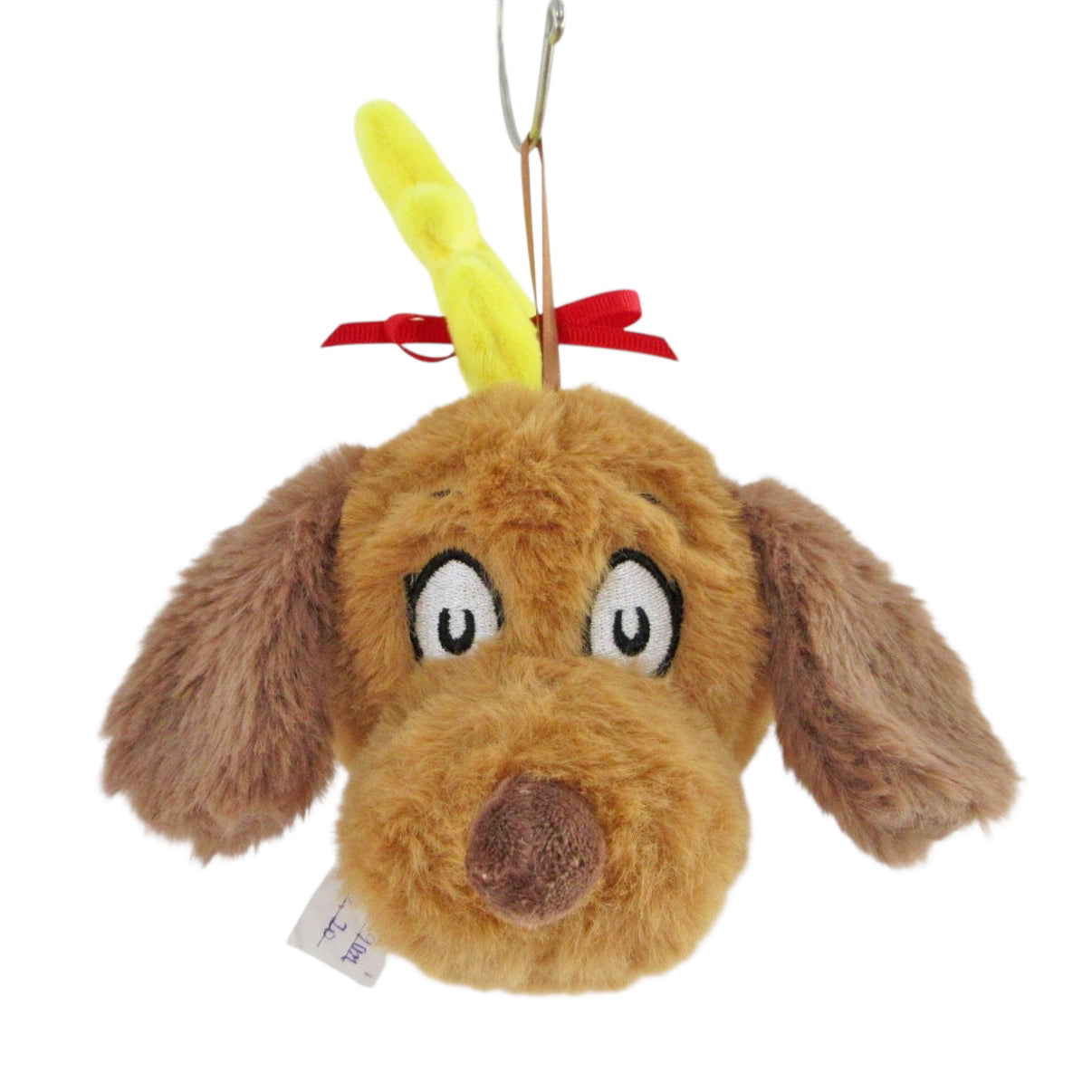 Grinch Max Plush Head Hanging 10cm - Christmas Decorations Brisbane