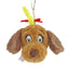 Grinch Max Plush Head Hanging 10cm - Christmas Decorations Brisbane