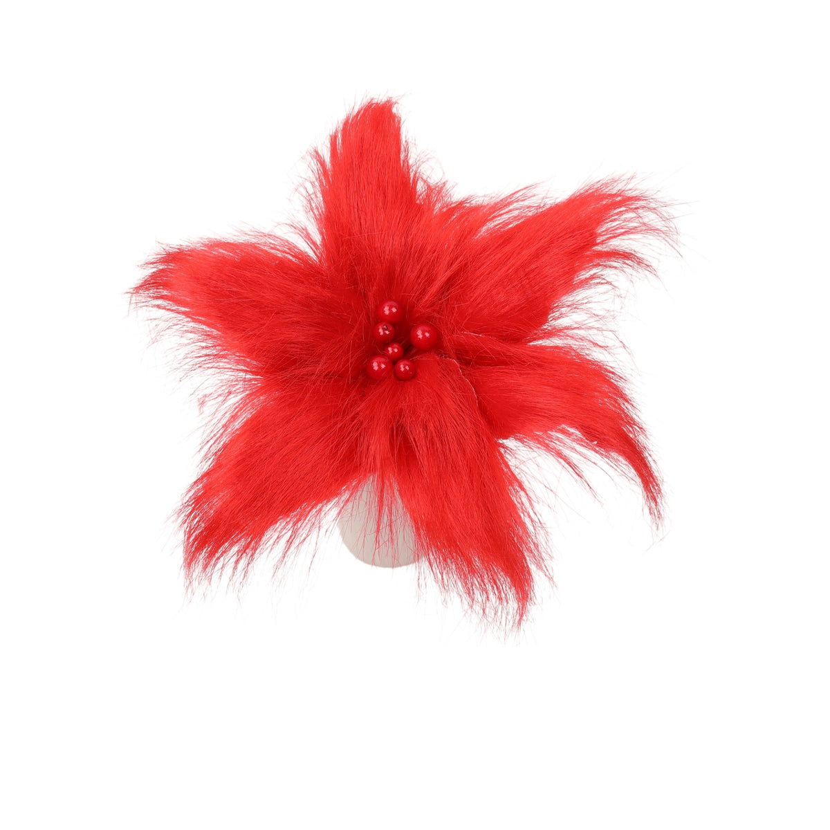 Grinch Red Flower Pick 30cm - Christmas Decorations Brisbane