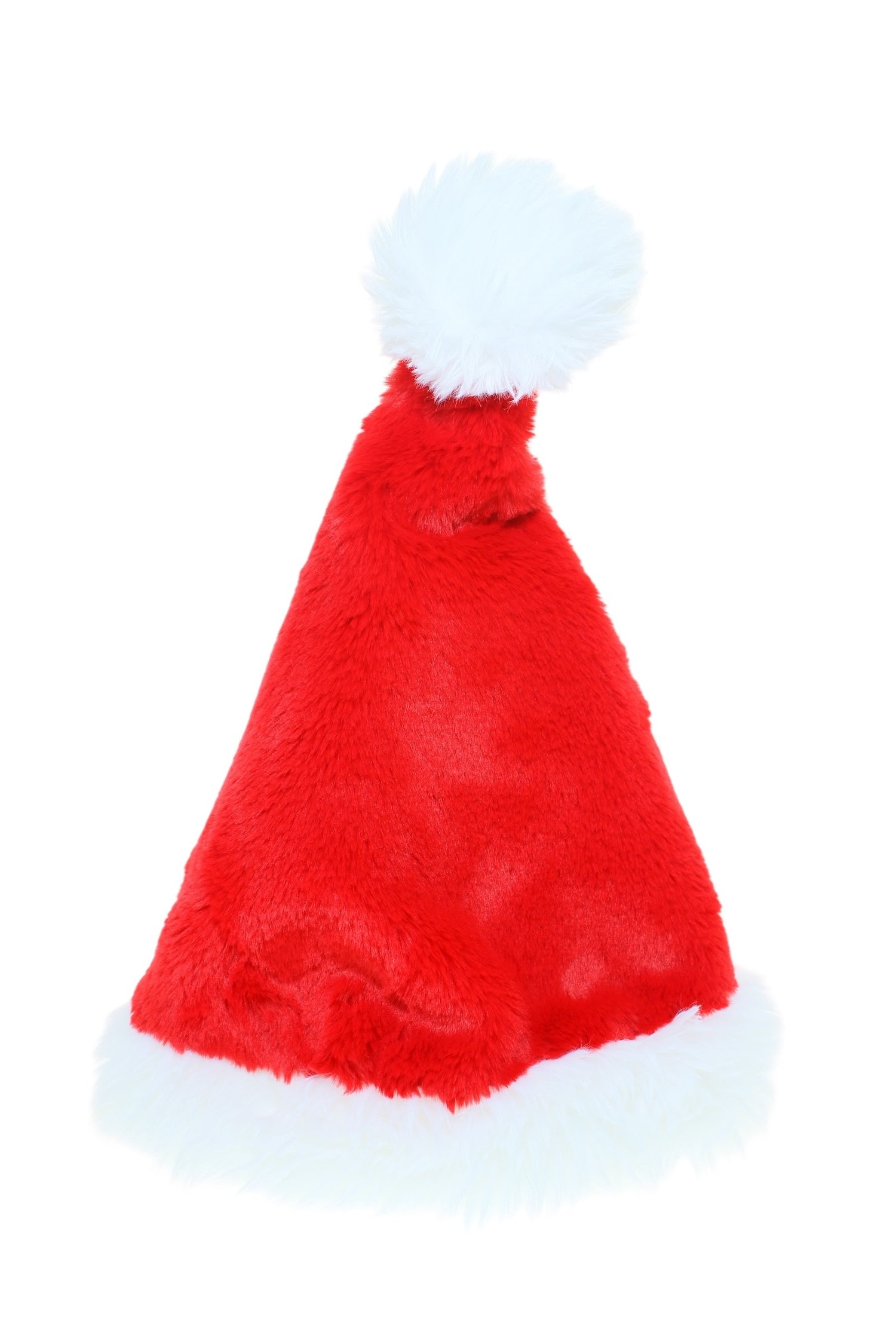 Santa Hat Red & White 18cm - Christmas Decorations Brisbane