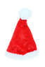 Santa Hat Red & White 18cm - Christmas Decorations Brisbane