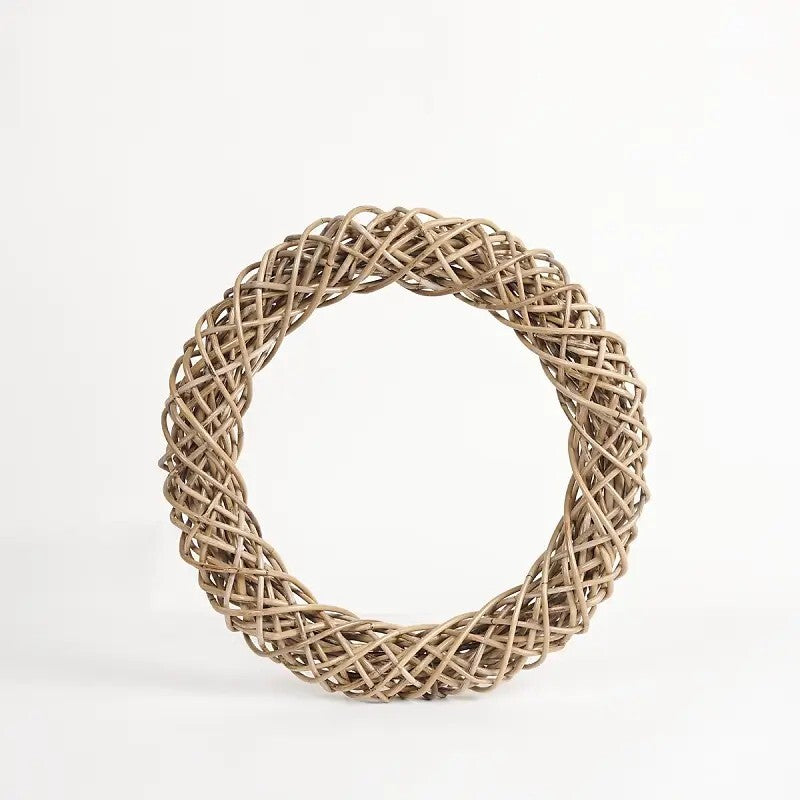 Wreath Entwined Cane 48cm